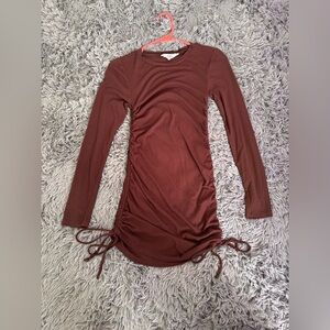 bb dakota steve madden ribbed cinched dress!